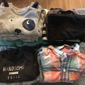 3/3-6 month baby boy clothes